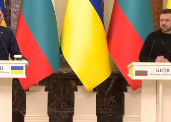Българският премиер Николай Денков се срещна с украинския президент Володимир Зеленски в Киев